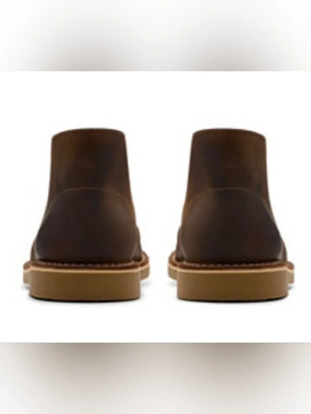 Clarks Collection Shepton Men’s Chukka Boots Brown Leather Size 11.5